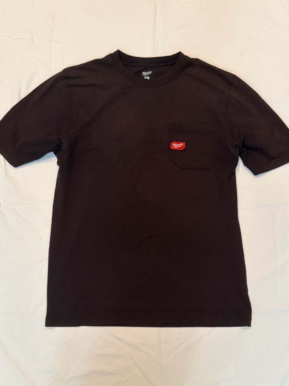 Milwaukee Heavy Duty Men's Short-Sleeve Pocket T-Shirt, Black